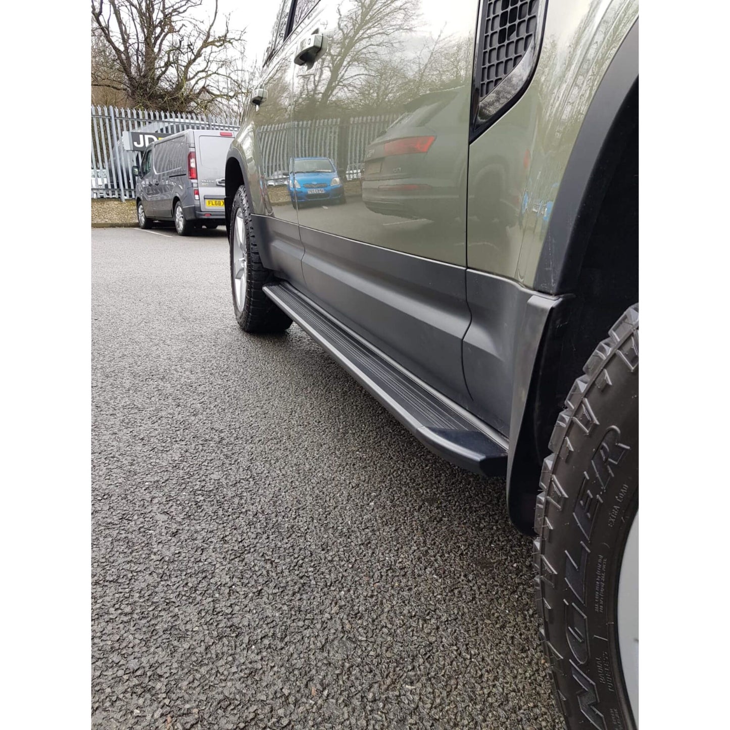 Orca Side Steps Running Boards for the Land Rover Defender 110 2020+