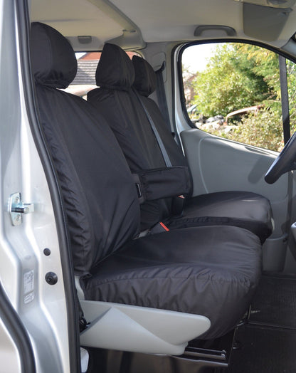 Fits Vauxhall Vivaro 2006-2013 Tailored Front Seat Covers