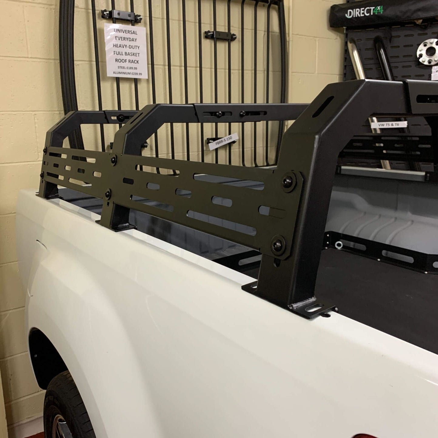 Direct4x4 Pickup Truck Cargo Racks Low Height Adjustable Load Bed Roof Top Tent Frame Rack for Toyota Hilux 97-05