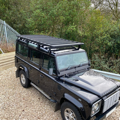 Direct4x4 Roof Racks AluMod Low Profile 228cm x 147cm Roof Rack for the Land Rover Defender 90 83-16