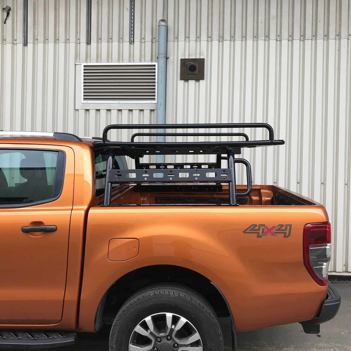 Adjustable Load Bed Cargo Frame with Side Rail Rack for Ford Ranger 2012-2022