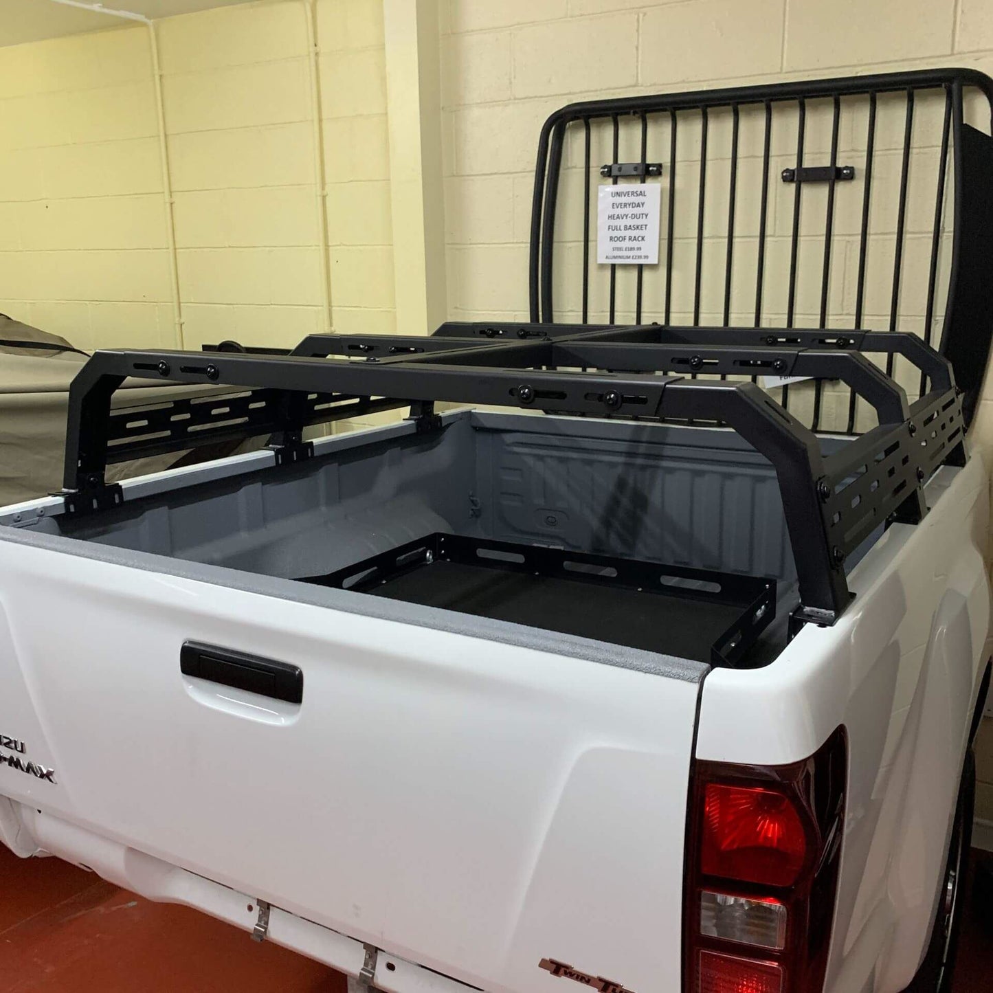 Low Height Adjustable Load Bed Roof Top Tent Cargo Rack for Ford Ranger 06-12