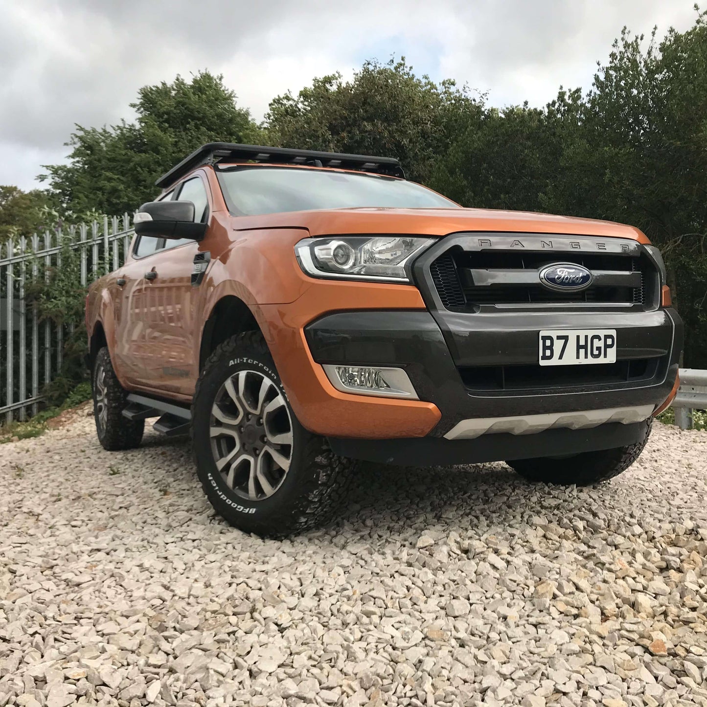 Direct4x4 Side Steps and Bars T-Rex Side Bars and Steps for Ford Ranger 2012-2022 MK3 T6 (P375) Double Cab