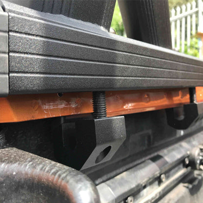 Adaptable Adjustable Cargo Rack fits with or without a Roll & Lock