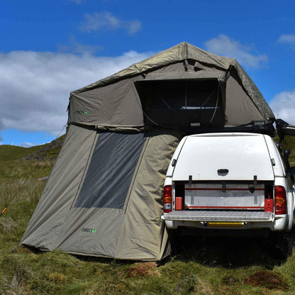 Direct4x4 Roof Top Tents [CLEARANCE] 1.4m 3 Man Expedition Roof Tent - Green