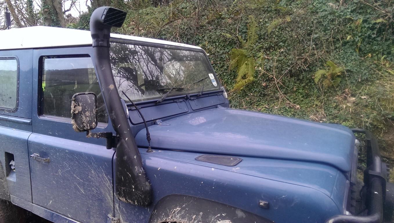 Direct4x4 Snorkel for the Land Rover Defender TD5