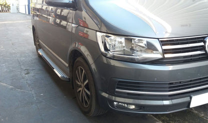 Stingray Side Steps Running Boards for Volkswagen Transporter T6 SWB