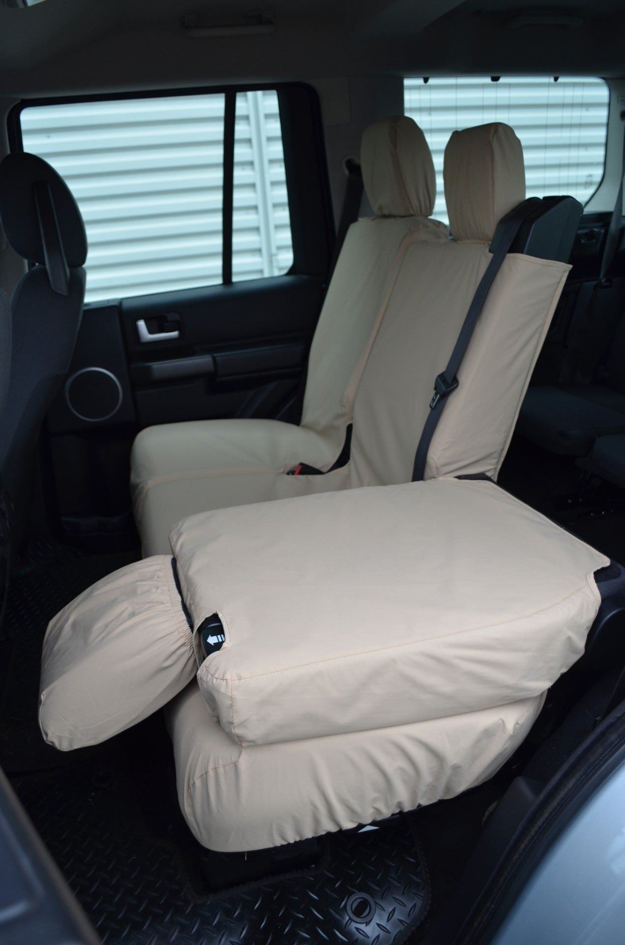 Turtle Covers Seats Tailored Seat Covers Fits Land Rover Discovery 3 & 4 (2004-2017) Seat Covers
