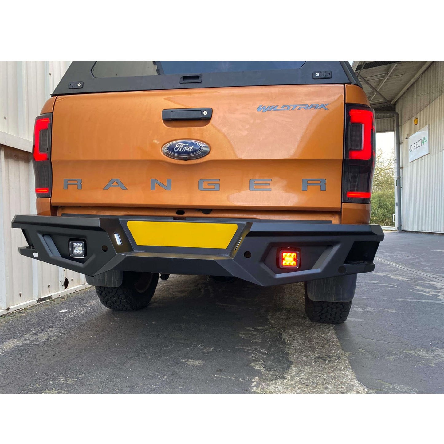 Ford Ranger T7 16-18 Rear Bumper with LED lights