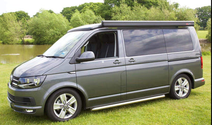 LWB ONLY OE Style Stainless Steel Side Bars for Volkswagen Transporter T5