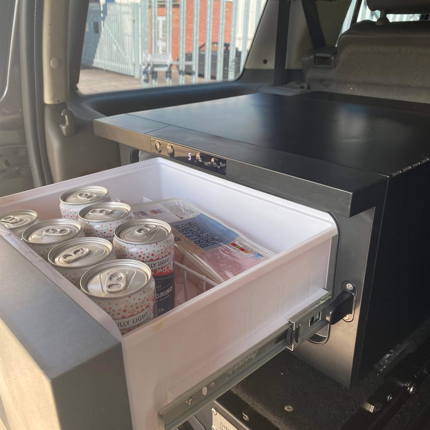 Direct4x4 Portable Refrigerators & Freezers [CLEARANCE] 12L Compact Compressor Fridge Drawer Storage Unit for Campervan/Boat/Motorhome