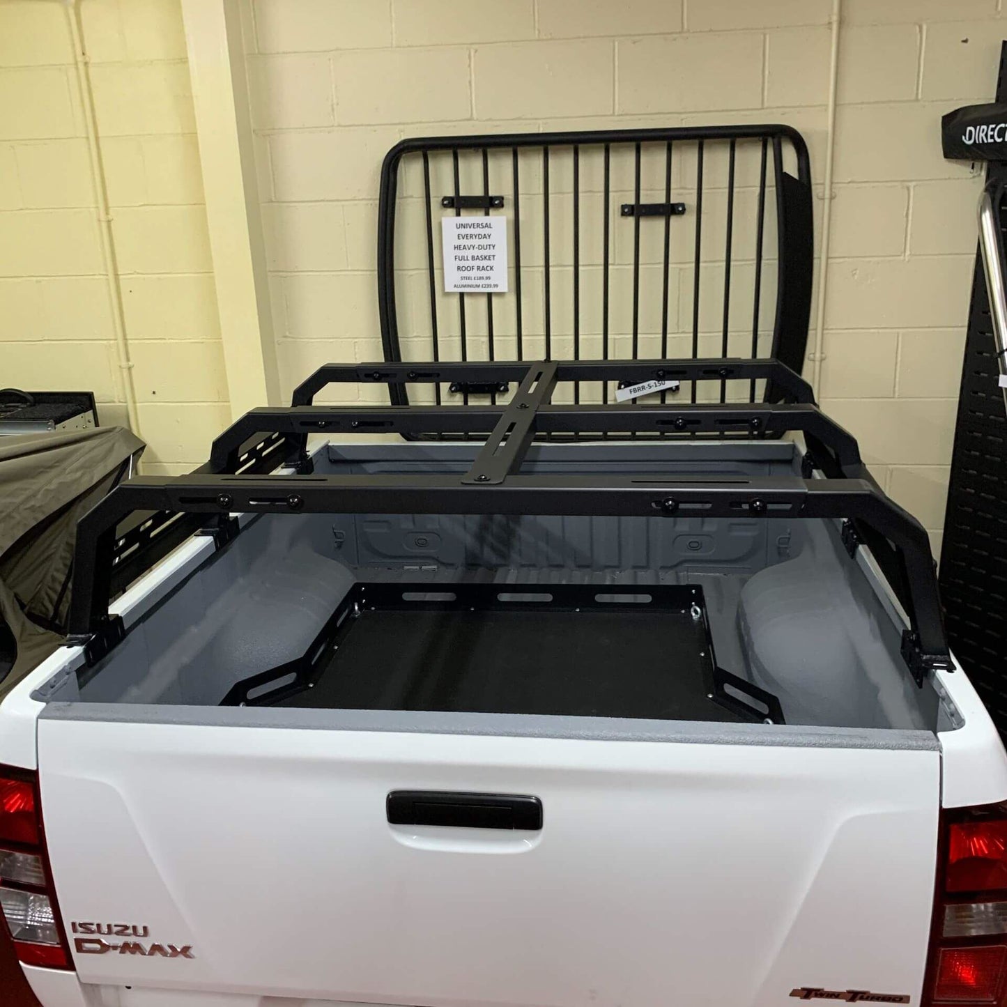 Direct4x4 Pickup Truck Cargo Racks Low Height Adjustable Load Bed Roof Top Tent Frame Rack for Toyota Hilux 05-16