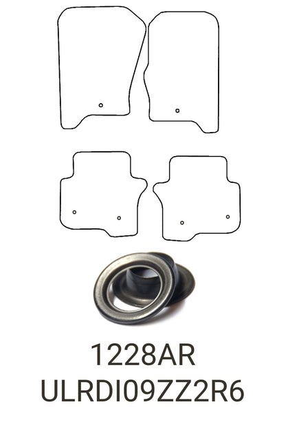 Fits Land Rover Discovery Series 4 Tailored Rubber Mats