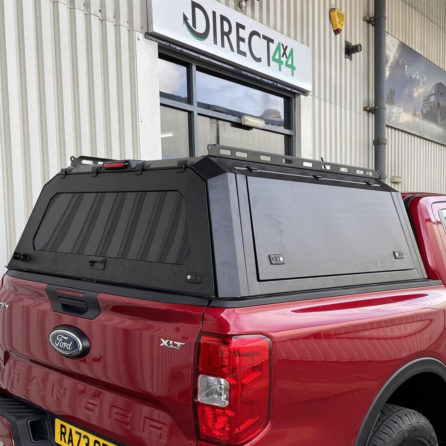 Aluminium Load Bed Canopy for the Ford Ranger 2022+ MK4 T9 (P703) Double Cab