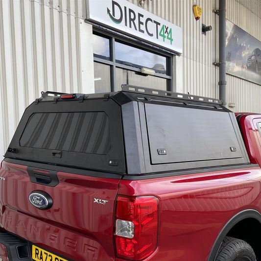 Direct4x4 Pickup Truck Hardtop Canopies Aluminium Load Bed Canopy for the Ford Ranger 2022+ MK4 T9 (P703) Double Cab