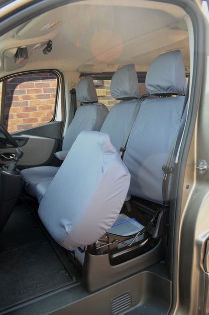 Fits Vauxhall Vivaro Double Cab Crew Van 2014-2019 Seat Covers