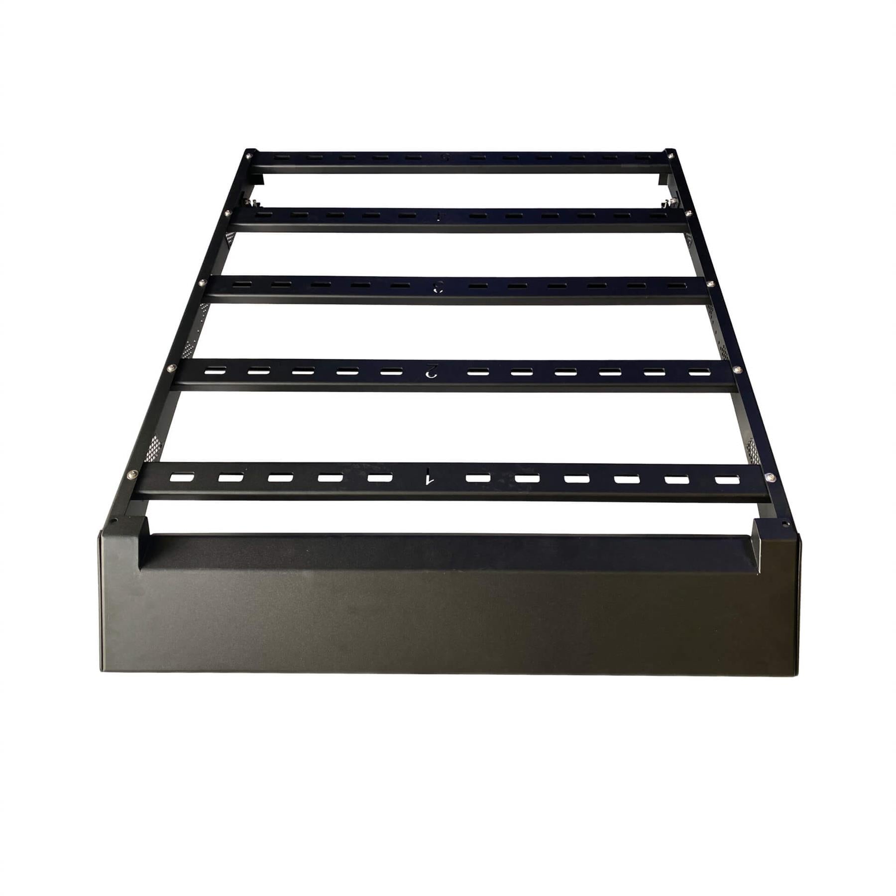 Direct4x4 Roof Racks [CLEARANCE] Low Profile Open Bar Aluminium Roof Rack 135CM X 125CM