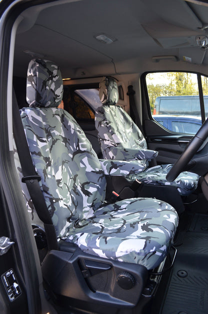 Fits Ford Transit Custom 2013-2023 Tailored Front Seat Covers