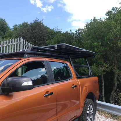 Adaptable Adjustable Cargo Rack fits with or without a Roll & Lock
