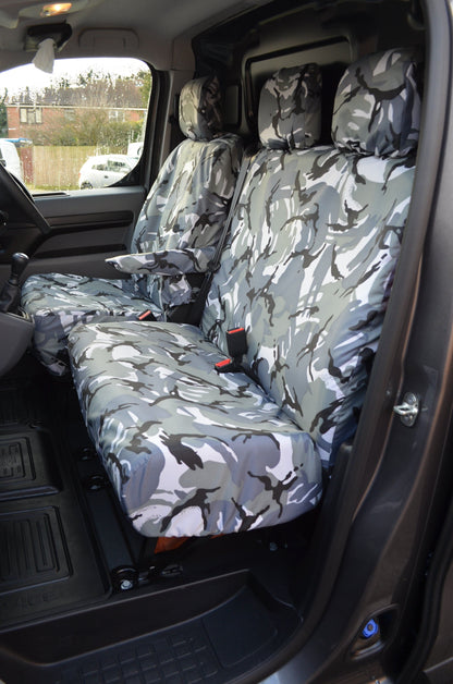 Fits Fiat Scudo 2022+ Front Seat Covers