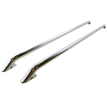 Stainless Steel OE Style Roof Rails for the Volkswagen Transporter T5 SWB