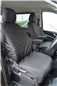 Turtle Covers Seats Tailored Seat Covers Fits Mercedes-Benz e-Vito 2020+ Tailored Front Seat Covers Right Hand Drive Driver's Seat & Single Passenger Black