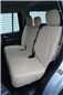 Turtle Covers Seats Tailored Seat Covers Fits Land Rover Discovery 3 & 4 (2004-2017) Seat Covers Right Hand Drive Rear 2nd Row (3 Singles) Beige