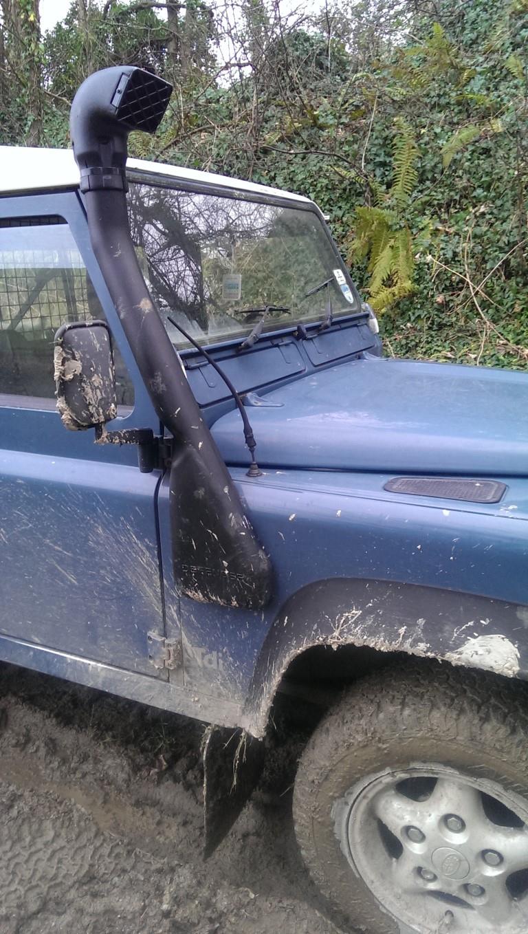 Direct4x4 Snorkel for the Land Rover Defender TD5