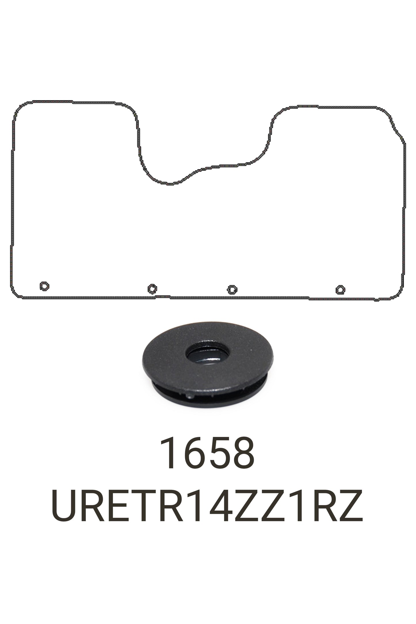 Fits Renault Trafic 2014+ Tailored Crew Cab Rubber Mats