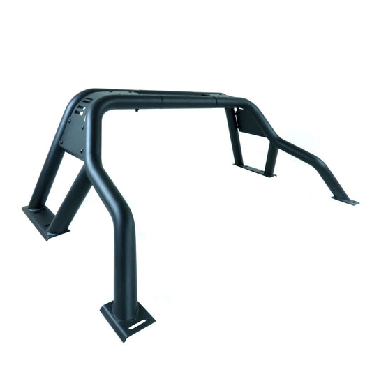 Black Short Arm Roll Sports Bar for the Volkswagen Amarok 2010-2022