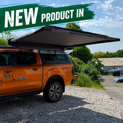Expedition Automatic Freestanding Pull-out Vehicle Side Awning with Walls