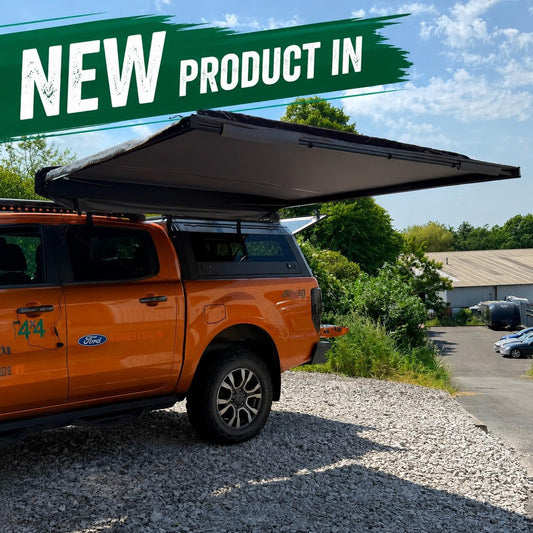 Expedition Automatic Freestanding Pull-out Vehicle Side Awning with Walls