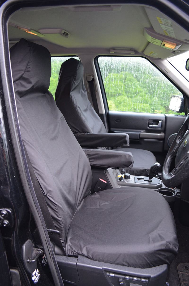 Turtle Covers Seats Tailored Seat Covers Fits Land Rover Discovery 3 & 4 (2004-2017) Seat Covers