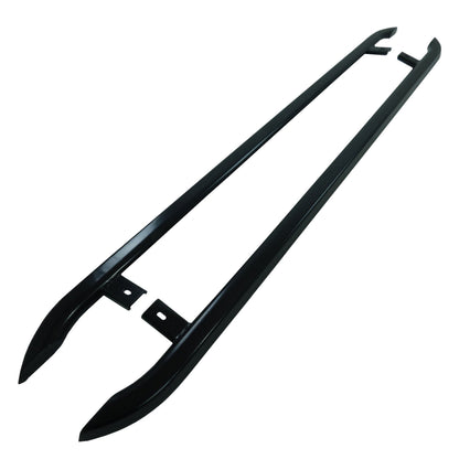 Direct4x4 Side Steps and Bars Black Angular OE Style Side Bars for the Volkswagen Transporter T6 SWB