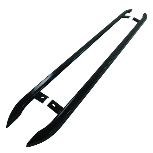 Direct4x4 Side Steps and Bars Black Angular OE Style Side Bars for the Volkswagen Transporter T6 SWB