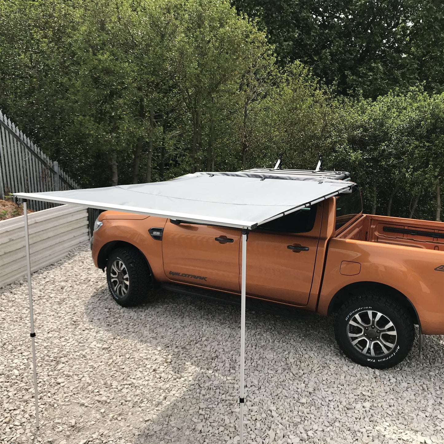 [CLEARANCE] Expedition Pull-out 2.5mx2.5m Forest Green Vehicle Side Awning