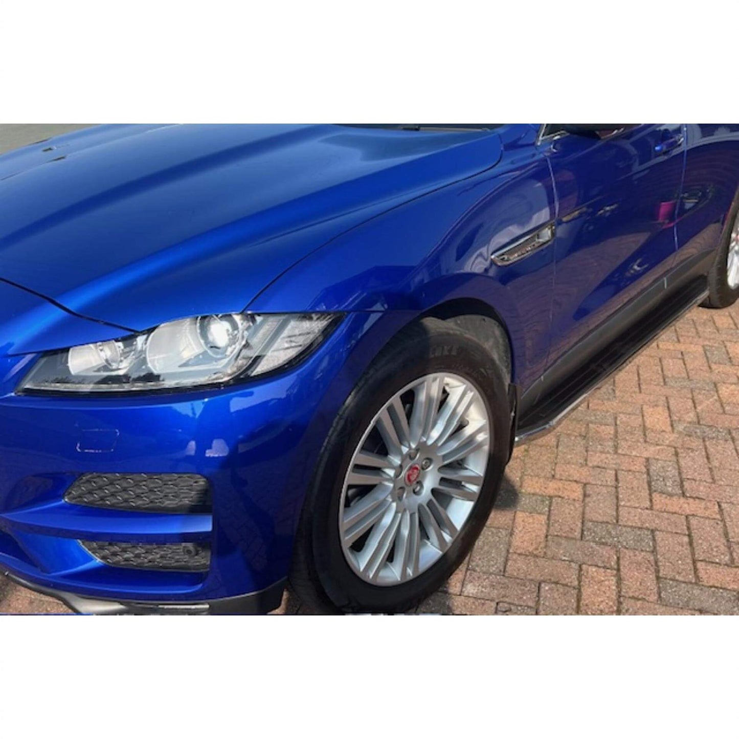 Direct4x4 Running Board Raptor Side Steps Running Boards for Jaguar F-PACE 2016+