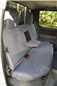 Turtle Covers Seats Tailored Seat Covers Fits Ford Ranger 2006-2012 Seat Covers Rear Grey