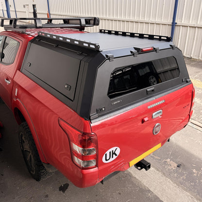 Aluminium Expedition Load Bed Canopy for the Fiat Fullback 2015+ Double Cab