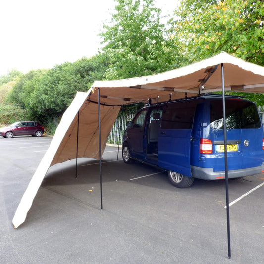 Side & End Wall Addons for Direct4x4 Expedition Fold-out Vehicle Side Awnings