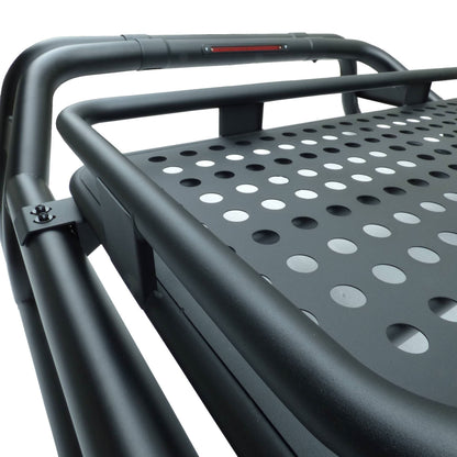 Direct4x4 Pickup Truck Roll Sports Bars [CLEARANCE] Black Long Arm Roll Sports Bar with Cargo Basket Rack
