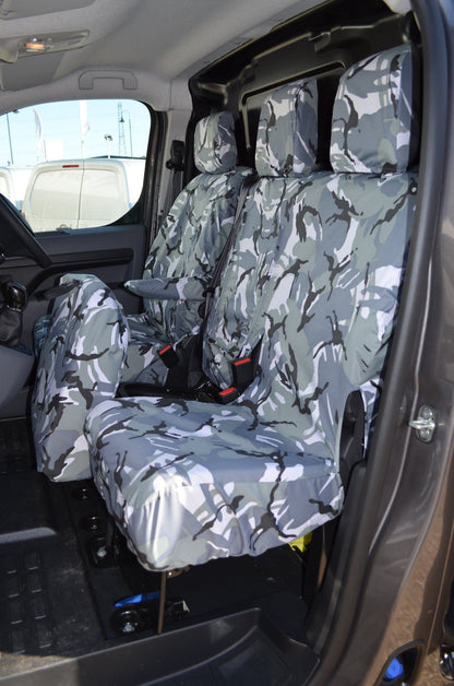 Turtle Covers Seats Tailored Seat Covers Fits Peugeot Expert 2016+ Tailored Seat Covers