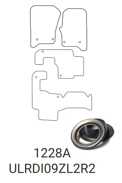 Fits Land Rover Discovery Series 4 Tailored Rubber Mats