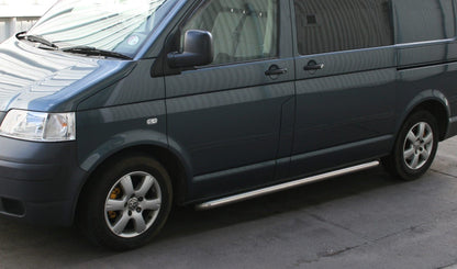 LWB ONLY OE Style Stainless Steel Side Bars for Volkswagen Transporter T5