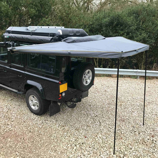 Direct4x4 Side Awnings [CLEARANCE] Mini 180-Degree Expedition Overland Fold-out Vehicle Camping Side or Rear Awning