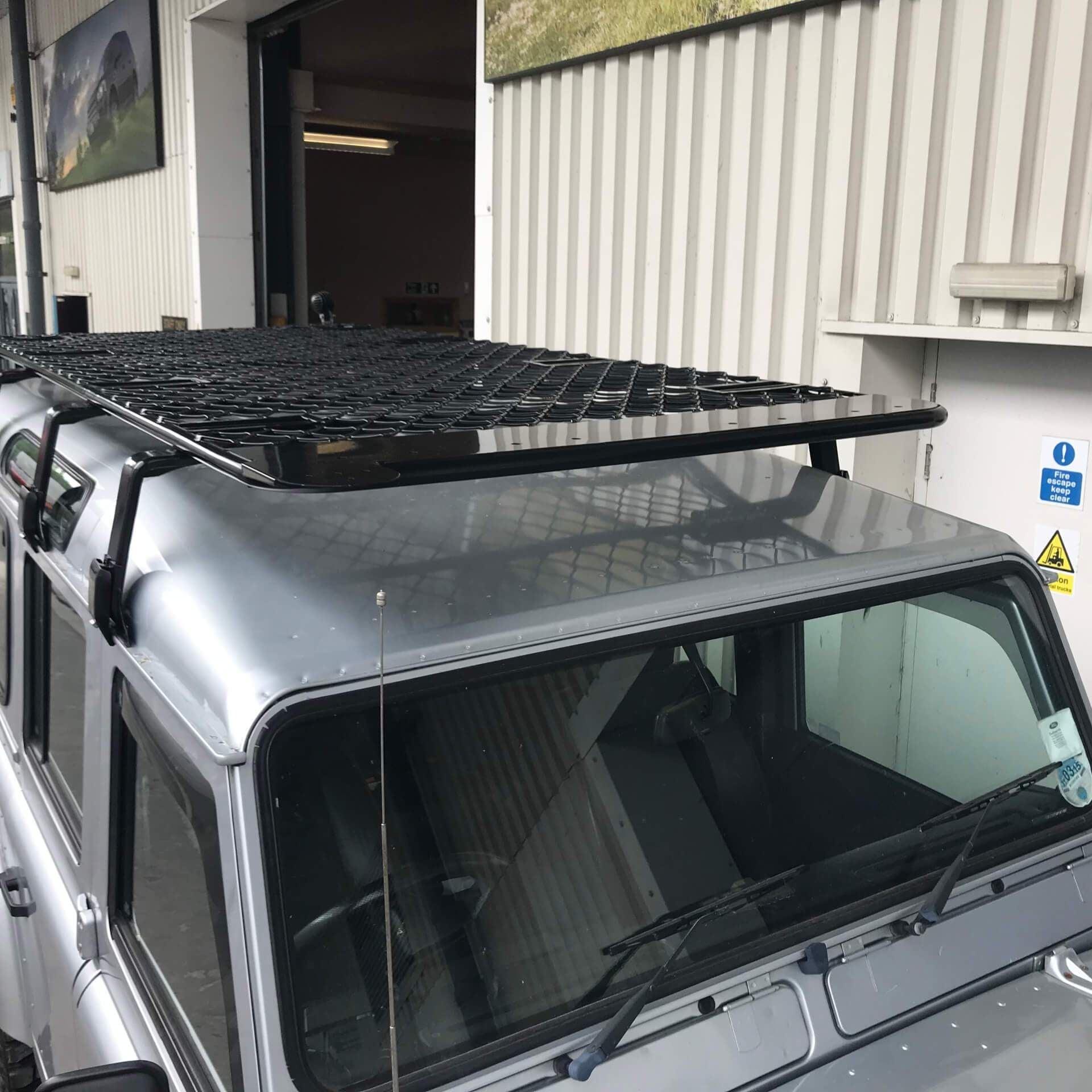 Aluminium flat roof rack sale