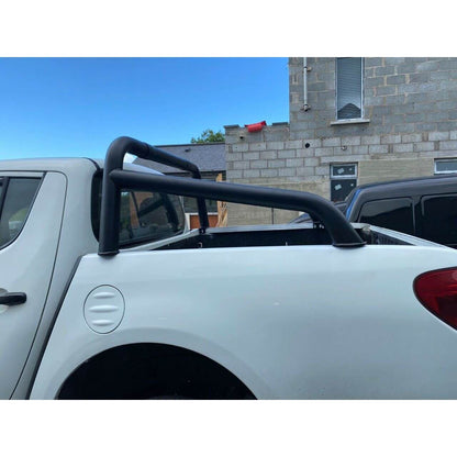 Direct4x4 Pickup Truck Roll Sports Bar [CLEARANCE] Single Loop Black Powder Coated Roll Sports Bar for Mitsubishi L200 2005-2010