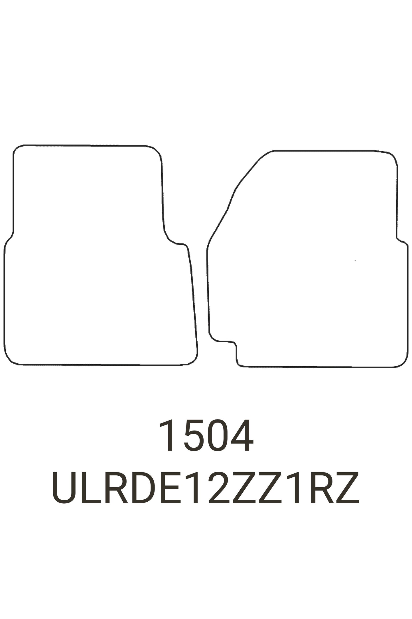 Fits Land Rover Defender 2007-2016 Tailored Rubber Mats