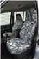Turtle Covers Seats Tailored Seat Covers Fits Land Rover Discovery 3 & 4 (2004-2017) Seat Covers Right Hand Drive Front Pair (No Armrests) Grey Camo