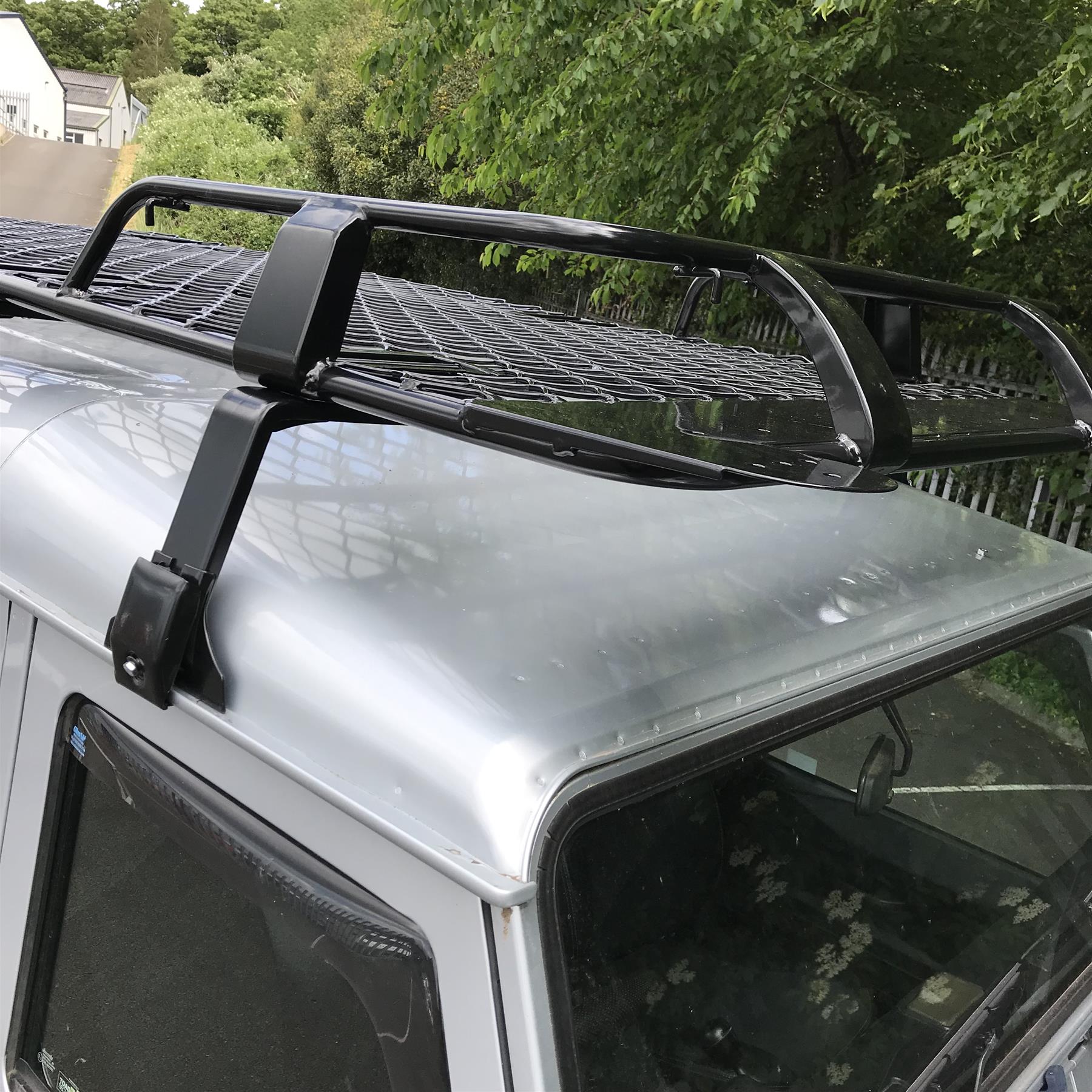 Direct4x4 Roof Racks Expedition Aluminium Front Basket Roof Rack for Volkswagen Transporter T5 SWB